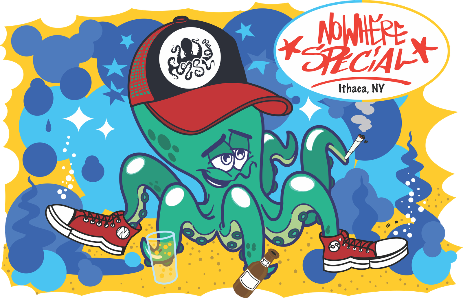 Nowhere Special vector art work